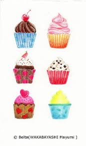 2013 08 25 Cupcakes 01 S Cupcake Illustration Cupcake Drawing Cupcake Art