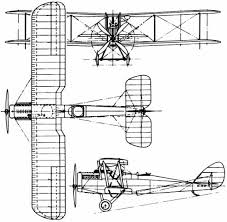 Blueprints > WW1 airplanes > WW1 English > De Havilland (Airco ...