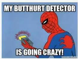 Butthurt Spiderman Meme Savage Funny Memes