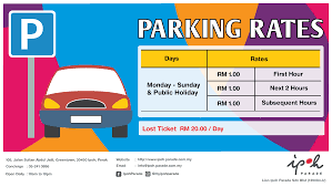 Based on sunway pyramid's facebook post, it appears that the new system is currently in testing. Parking Rates Ipoh Parade Mall