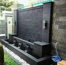 Meski ada air, kolam ikan tidak membuat jentik nyamuk mudah berkembang. Kolam Ikan Minimalis Batu Alam Harga Per Meter Konstruksi Dan Taman 814841078