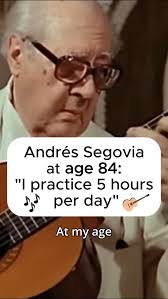 Spanish guitarist Andrés Segovia almost single-handedly elevated the guitar  to a respected concert instrument. He was
