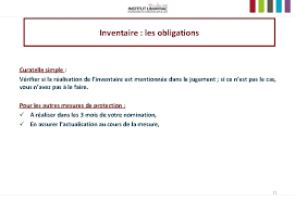 Vous devez également en assurer l'actualisation au cours de la mesure. Questce Que Linventaire De Patrimoine 1 Linventaire Le