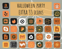 68 Big Pack Halloween Ios 14 App Icons Scary App Icons For Etsy In 2020 Iphone App Design App Icon App Design