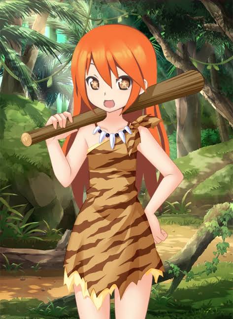 Kindle the Cavegirl by OsakaScarlet on DeviantArt