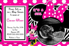 Baby Minnie Mouse Baby Shower Invitations For Exceptional Baby Shower Invitation Design With Exceptional Layout Minnie Mouse Foto Von Jocelin22 Fans Teilen Deutschland Bilder