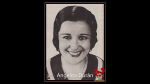 Canción granadina de la zarzuela "Azabache" por Angelita Durán