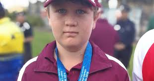 Kane Leonard wins gold at the Special Olympics in golf.