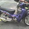 Tes jalan supra modif ninja. 1