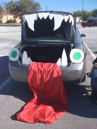 Halloween trunk or treat decorations. Trunk Or Treat Decoration Ideas