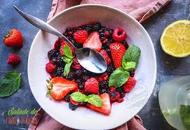 Salade De Fruits Rouges Salade De Fruits Rouges Salade De Fruits Tarte Aux Fraises