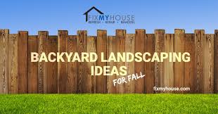 It left a trail of economic damage that can't quickly be fixed with a vaccine. Backyard Landscaping Ideas For The Fall Fix My House