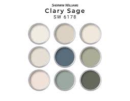 Paint Color Palette Clary Sage