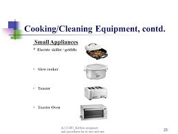 A knife is the most used utensil in the kitchen, and having a. Kitchen Equipmentand Procedures For Its Uses And Care Measuring Equipment Cutting Preparing Equipment Mixing Equipment Cooking Cleaning Equipment 1 A Ppt Download