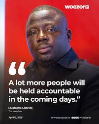 A lot more people will be held accountable in the coming days."