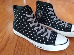 Converse All Star Chuck Taylor High Tops Polka Dots for Sale in East Los  Angeles, CA - OfferUp | Converse all star chuck taylor, Converse all star,  Converse