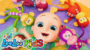 🐒Johny and Five Little Monkeys