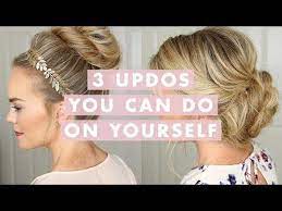 Quick Easy Updos 3 Stunning Diy Updo Styles Hair Tutorial Hair Tutorial Quick Simple Prom Hair