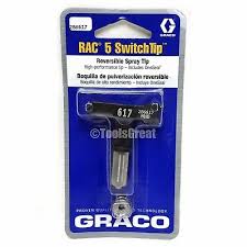 Graco Rac 5 286617 Switch Tip Paint Spray Tip Size 617 633955914506 Ebay