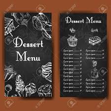 Buy now modern restaurant menu template. Cafe Design Template Hand Drawn Dessert Card Set Of Restaurant Menu Template For Corporate Identity Royalty Free Cliparts Vectors And Stock Illustration Image 66700809