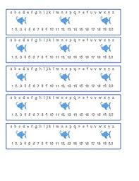 Abc Alphabet Number Desk Chart