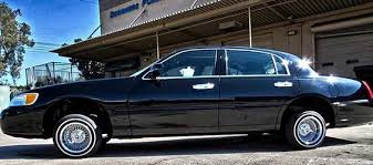 Image result for Black 1998 Town Car