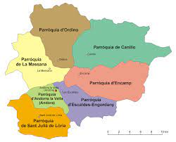Mapa online de andorra googlemapa. Parishes Of Andorra Wikipedia