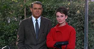 Mature guy seduces a girl. Cary Grant Audrey Hepburn Man Woman Stars Charade Movie Actor Piqsels