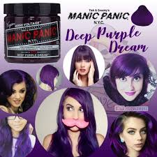 I was feeling spontaneous the other day and decided to grab some hair dye to colour my hair. Deep Purple Dream Manic Panic Hair Dye Shopee Philippines