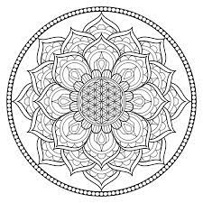 If your wanting instruction for dot mandalas, get another book!!! Relieve Daily Stresses With Beautiful Free Flower Of Life Coloring Page