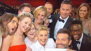 Damn, ellen, you just set a very high bar for selfies. Oscars Storm Twitter With Push From Ellen Degeneres Variety