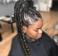 Ghana weaving with brazilian wool you can find beautiful nigerian braids hairstyles for short hair as well … naturally or with the use of attachments such shuku ghana weaving is among the protective hairstyles and can be achieved in both short and long hair. Try Out A Different Look With These Creative Zig Zag Hairstyles This Weekend