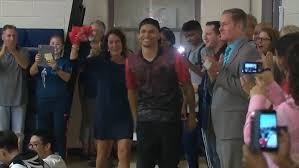 Is the first canadian sprinter to win three medals in a single olympics in 2016. Andre De Grasse Visits High School Where He Discovered Sprinting Ctv News