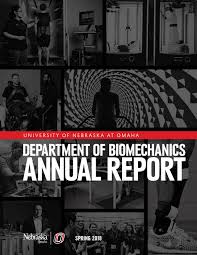 UNO Department of Biomechanics Annual Report