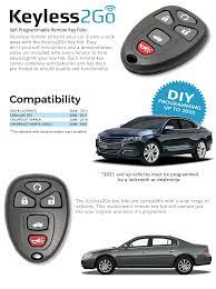 Or a pencil or pen can usually do this without difficulty. Amazon Com Keyless2go Repuesto De Llave Para Auto A Control Remoto Para Vehiculos Que Utilizan 5 Botones Ouc60270 Ouc60221 Autoprogramable Automotriz