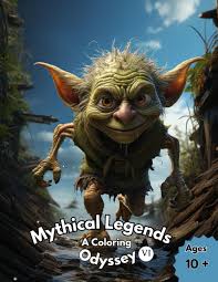 Amazon.com: Mythical Legends A Coloring Odyssey: Monsters , scary Halloween  beasts and creatures zombies coloring book for kids and adults:  9798853176447: Agnew, Dwayne: Books