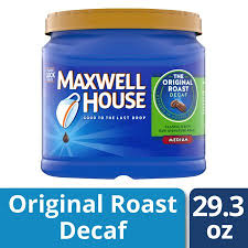 Maxwell House Original Medium Roast Decaf Ground Coffee Decaffeinated 29 3 Oz Can Walmart Com Decaf Decaffeinated Coffee Health Benefits