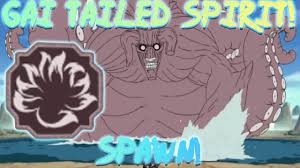 This is one of the biggest projects i've ever done but here it is all modes showcase from the latest update of the game, this does not include tail beast or. Shindo Life Gai Tailed Spirit 8 Tails Spawn And Location Youtube