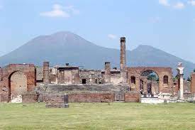 The remains of one of the richest towns of roman empire and the christian spirituality that attracts every year many the isle of capri can be seen from pompeii. Pompeii Wikipedia