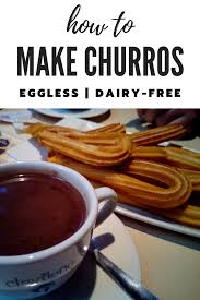 How To Make Churros Eggless And Dairy Free In 2020 Easy Churros Recipe Churros Recipe Healthy Dessert Recipes