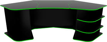 Since there are gaming consoles, games, controllers & joysticks as well as other than that, your elbows should be in a comfortable position too so it is a good idea to 'test' your computer table. Download 27 Computer Desk Ideas To Suit Your Style Awesome Mesa De Escritorio Gaming Png Image With No Background Pngkey Com