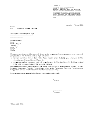 Surat pernyataan yang bertanda tangan di bawah ini : Doc Surat Permohonan Sertifikat Elektronik Rinal Usnadi Academia Edu