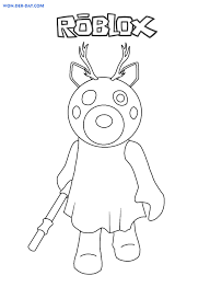 Check out amazing piggy_roblox artwork on deviantart. Piggy Roblox Coloring Pages Wonder Day Coloring Pages For Children And Adults