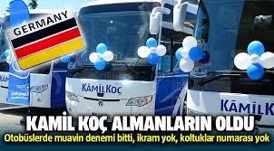 Kamil Koc Alman Sirkete Satildi Otobuslerde Muavin Denemi Bitti Ikram Yok Koltuklar Numarasi Yok Menemen Haber Menemen Gazetesi