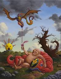 Exit Smiling Generic Art Surreal Paintings By Jim Woodring Surrealism Painting Surreal Art Psychedelic Poster