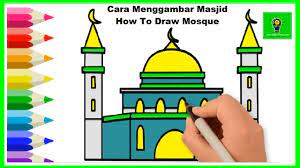 Nah, di bawah ini ada kumpulan gambar yang bisa dipakai lho untuk mewarnai gambar. Cara Menggambar Masjid Mudah Untuk Pemula Belajar Mewarnai Masjid Indah Anak Sd Ra Tk Crayon Youtube