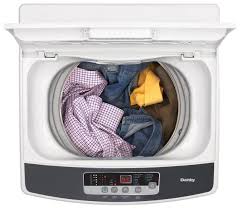 From the side, as on a typical dryer, or from the top, as if you're dropping laundry. Dwm060wdb Danby 13 2 Lbs Washing Machine En Us