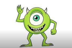 How To Draw Mike Wazowski From Monsters Inc Another free cartoons for beginners step by step drawing video tutorial. how to draw mike wazowski from monsters inc