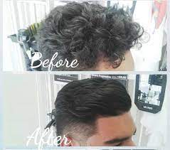 Men's long curly hair styles could be the most challenging to style, tame and control, despite the fact that with good your hair products, you can expect to love the way you look. How To Straighten Men S Wavy Hair In 6 Steps Cool Men S Hair
