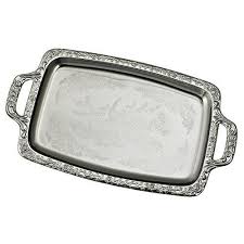 Upgrade your title to a host of the year with quality serve ware, dishware, table decor, and more! Nickel Plated Tray At Best Price In India